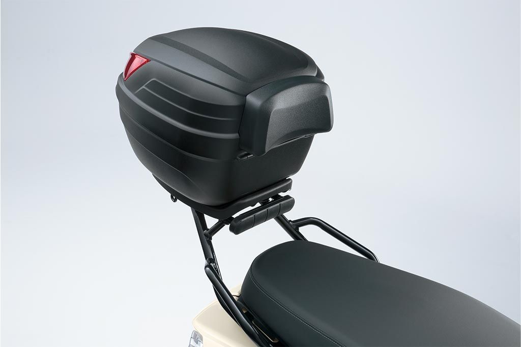 Schwarzes Rückenpolster für 27 L Top-Case