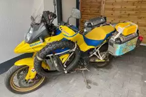 Vollausgestattete V-Strom von DR V