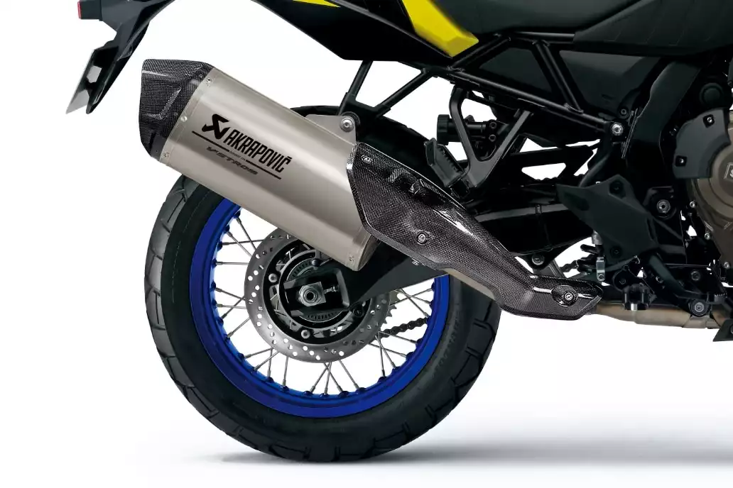 Untere Tankschutzfolie für Suzuki V-Strom 650, schützt den Tank zuverlässig vor Kratzern und Abrieb.