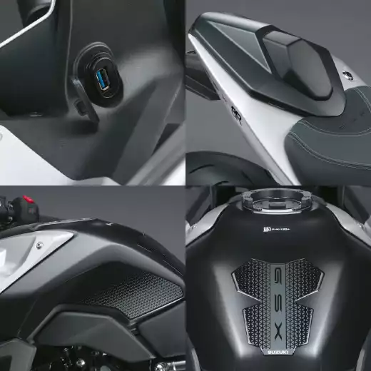 Starter-Kit Zubehörpaket für Suzuki GSX-8 Modelle, ideal für den Start mit dem neuen Motorrad.