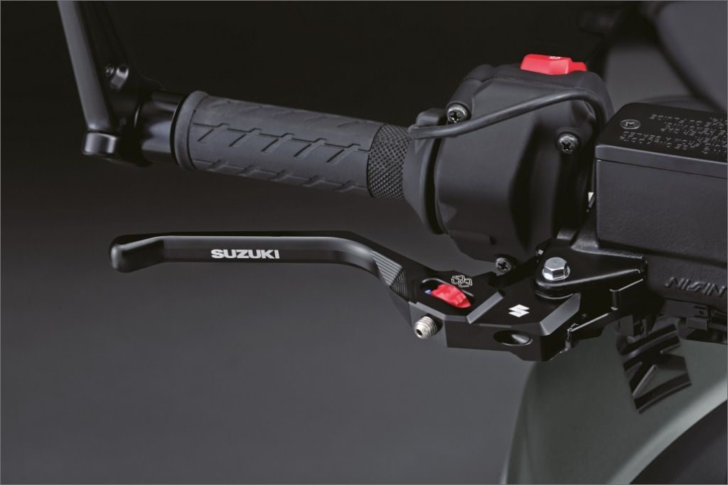 Abbildung des Aluminium Bremshebels für die GSX-8TT