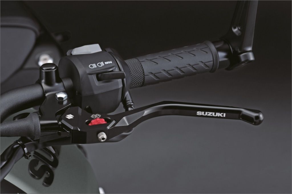 Abbildung des Aluminium Kupplungshebels für die GSX-8TT