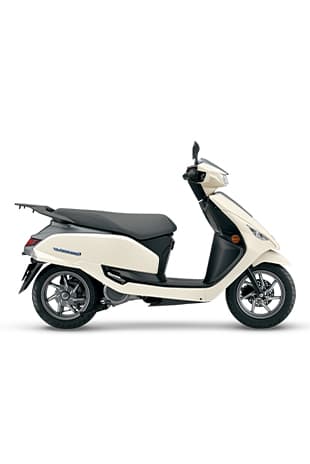 Freisteller eines weißen e-Address aus der Seitenansicht