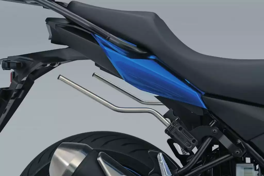 Tankpad in Schwarz für Suzuki GSX-R125, schützt den Lack effektiv vor Kratzern und verleiht sportliche Optik.