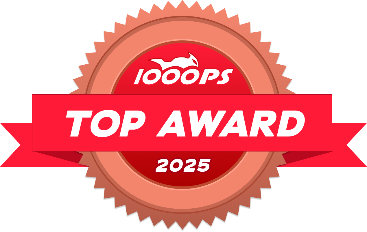 1000PS Bronze Top Award 2025 für die GSX-8R von Suzuki