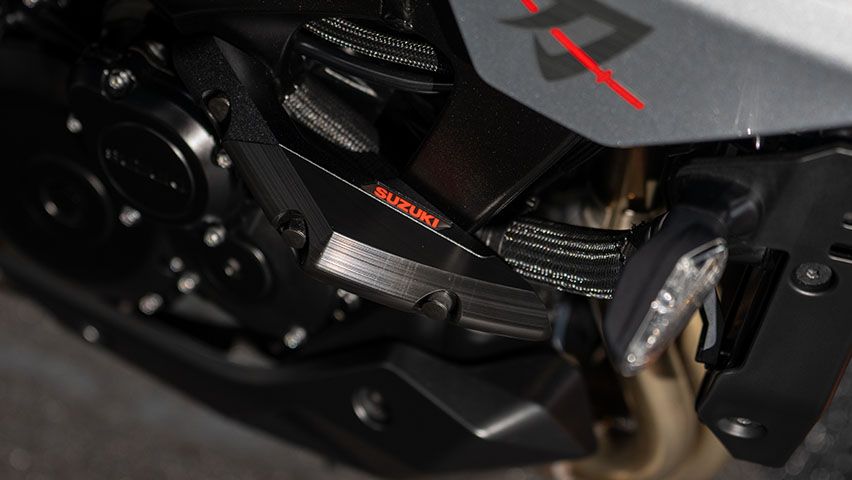 Seitlicher Frame Slider in schwarz zum Schutz