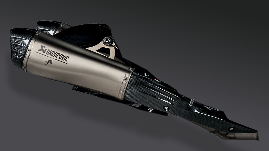 Akrapovič Slip-On Endtopf-Set